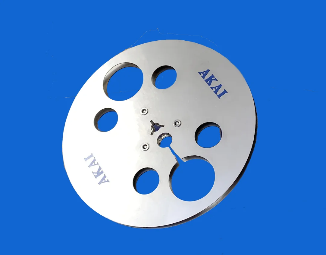 7" Akai Stainless Steel Reel empty / Take Up Spool (brand new)