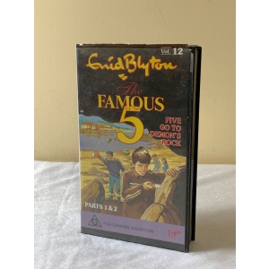 FAMOUS 5 - Five got to Demon' Rock (VHS Kids Movie)