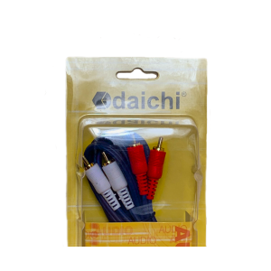 RCA Cable 3m Gold Plated, highly flexible