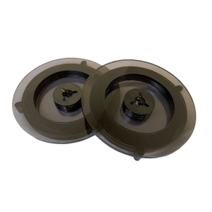 Acrylic ReVox NAB HUB Adapters Smokey Grey