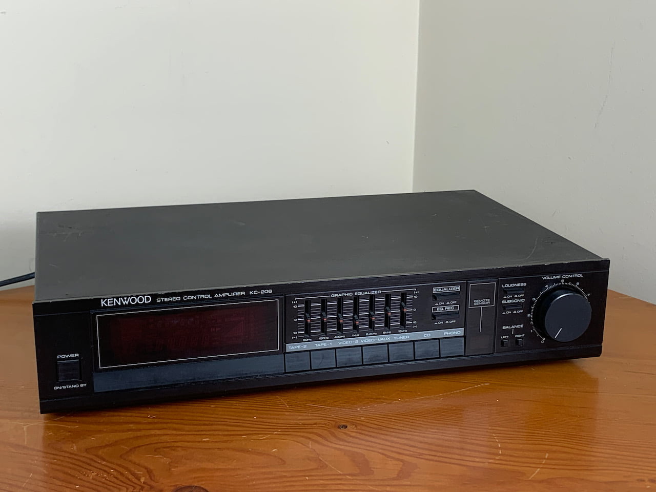 kenwood stereo control amplifier kc 206 kenwood stereo control amplifier kc 206