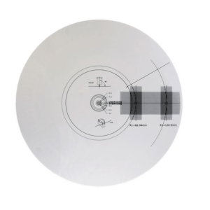 Acrylic Turntable Alignment & Speed Check Disc