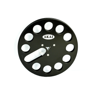 7" Akai Aluminium Reel Black (power coated)