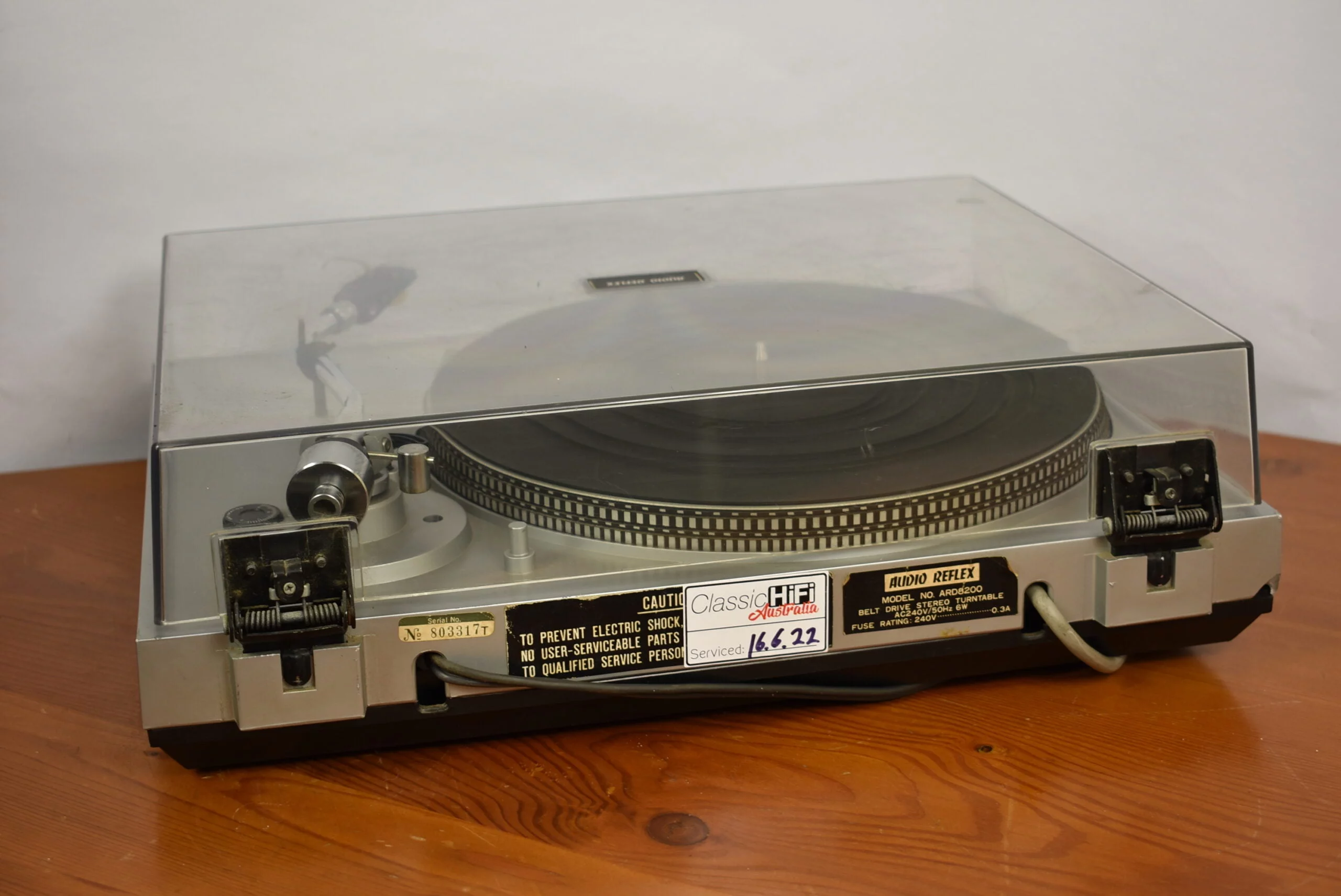 AudioReflex ARD8200 Turntable - Image 7