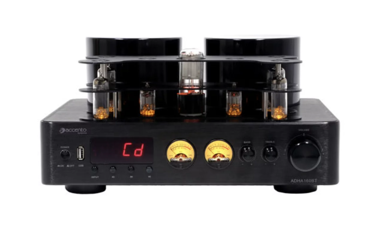 Accento Dynamica - 160W Tube Hybrid Amplifier with Bluetooth