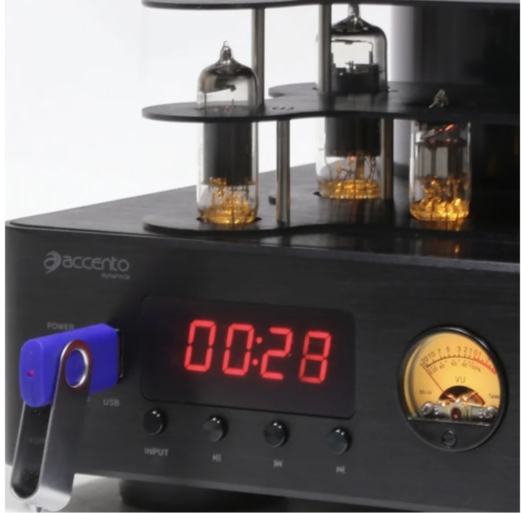 Accento Dynamica - 160W Tube Hybrid Amplifier with Bluetooth - Image 4