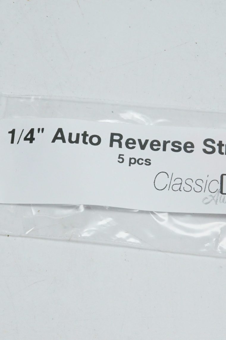 1/4" Auto Reverse Strips (5 pcs)
