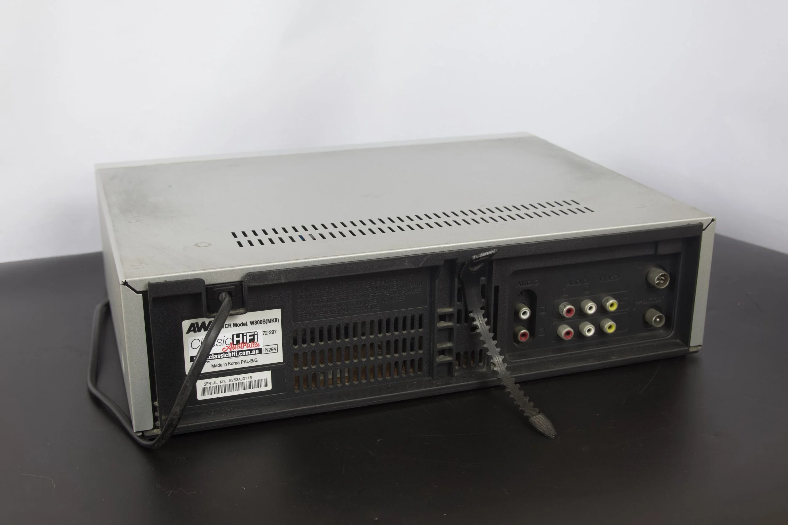 AWA W800S 6 Head HiFi VHS Recorder - Image 3