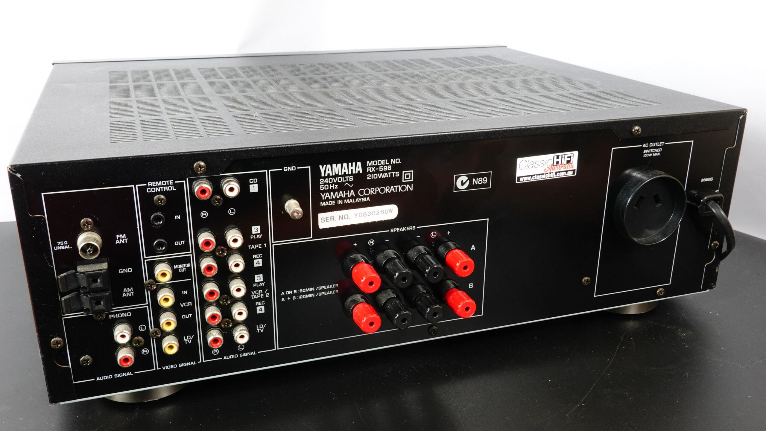 Yamaha RX596 Receiver Classic