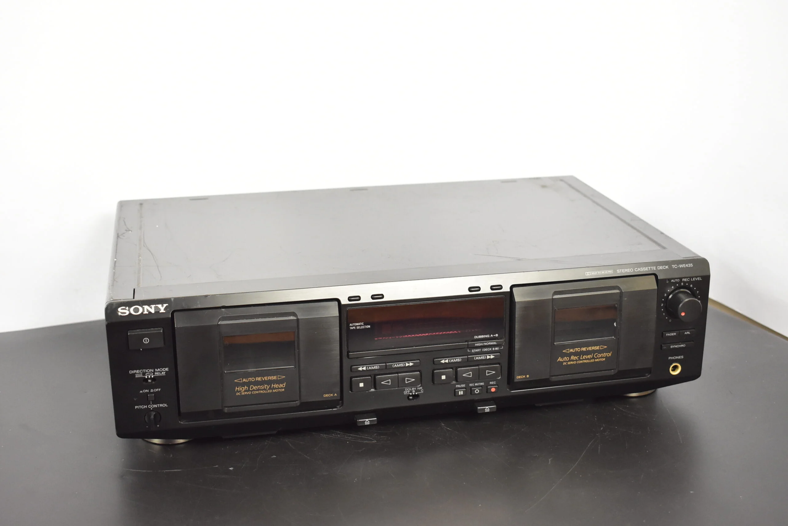 SONY TC-WE435 Double Cassette Deck (serviced) – Classic HiFi