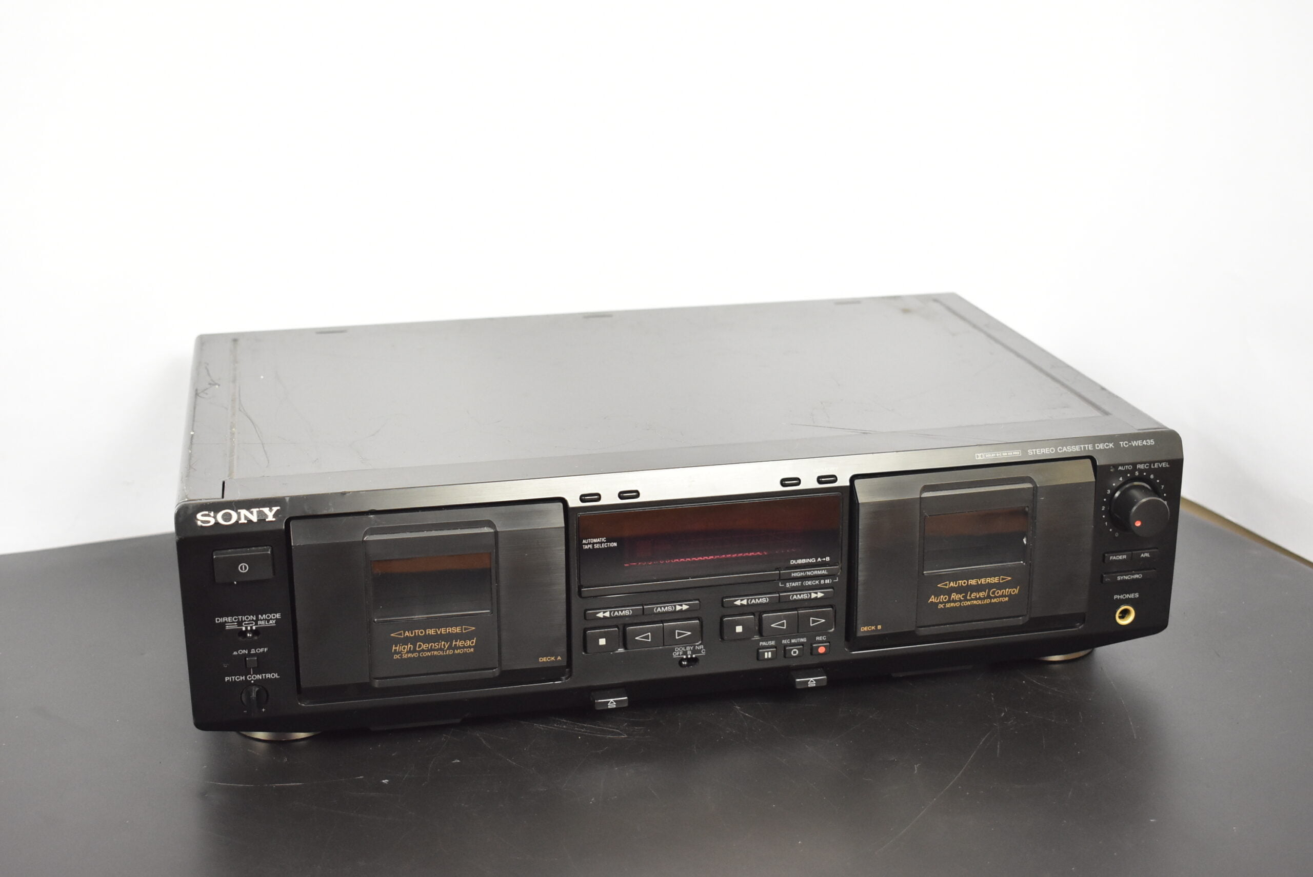 thumbnail image 2 of DeckTech® Replacement Drive Belt Kit For Sony TC-WE635 Cassette Deck – Made In Taiwan 2 of 2