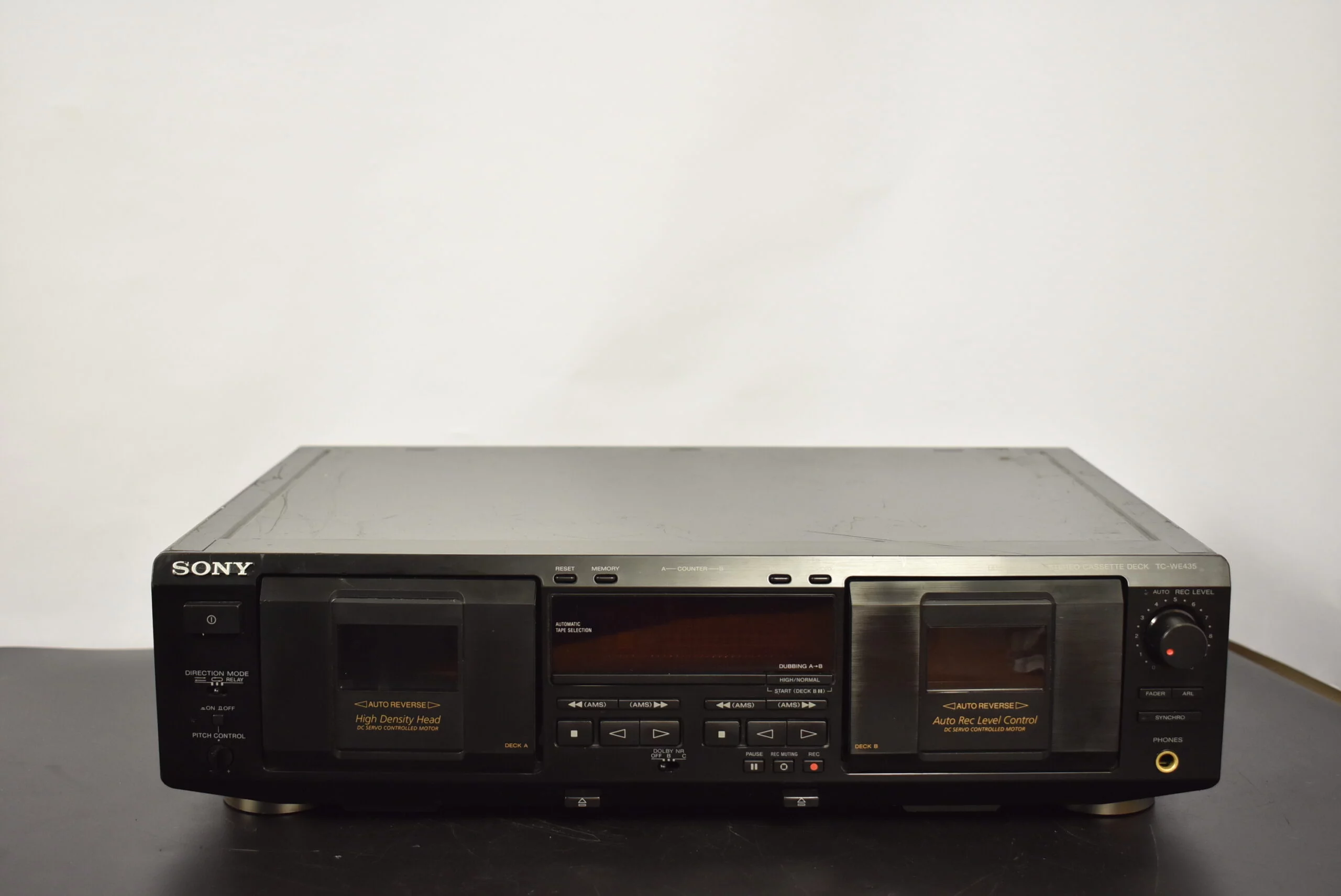 SONY TC-WE435 Double Cassette Deck (serviced) - Image 2