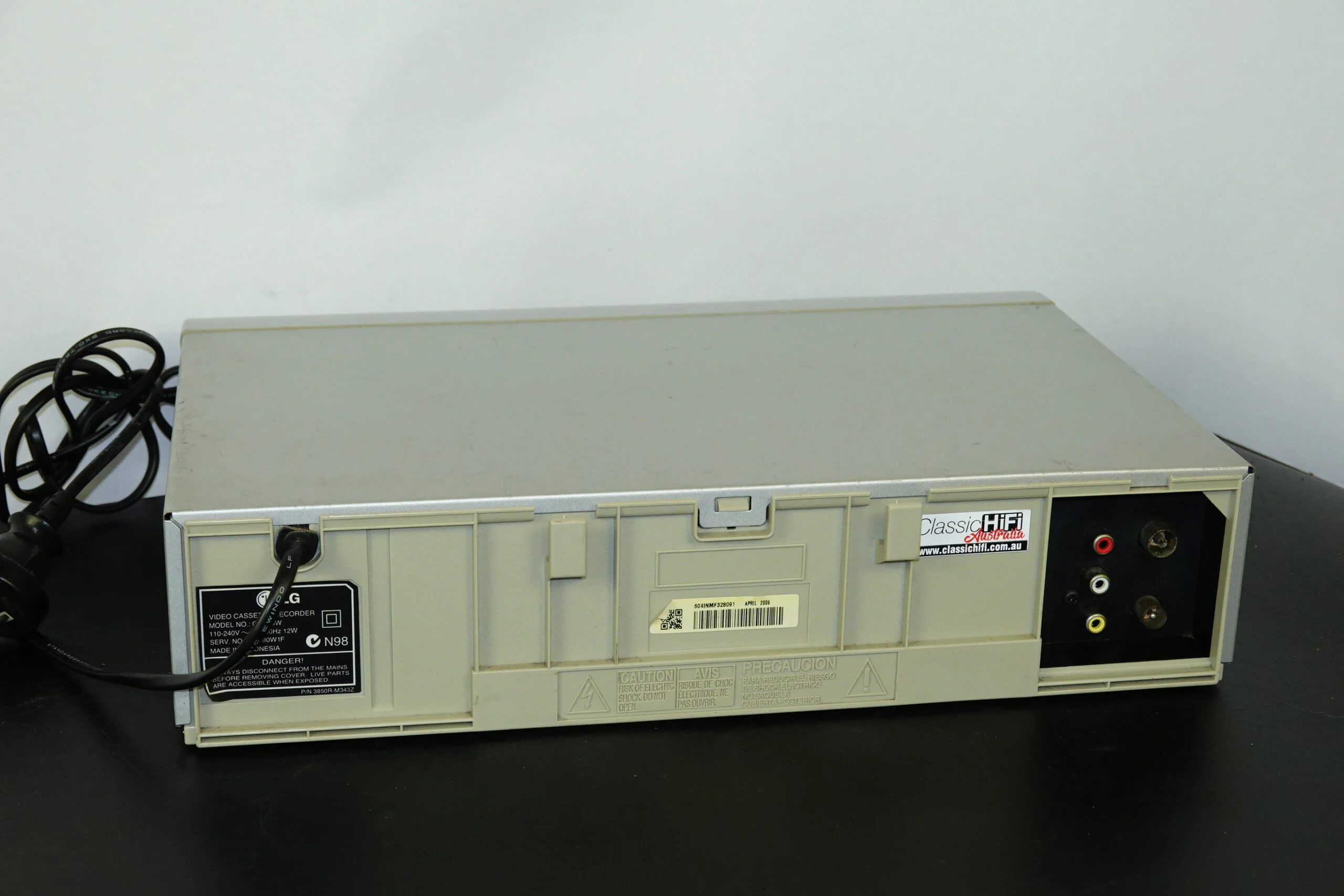 LG GC990W 6 Head VHS Recorder - Image 3