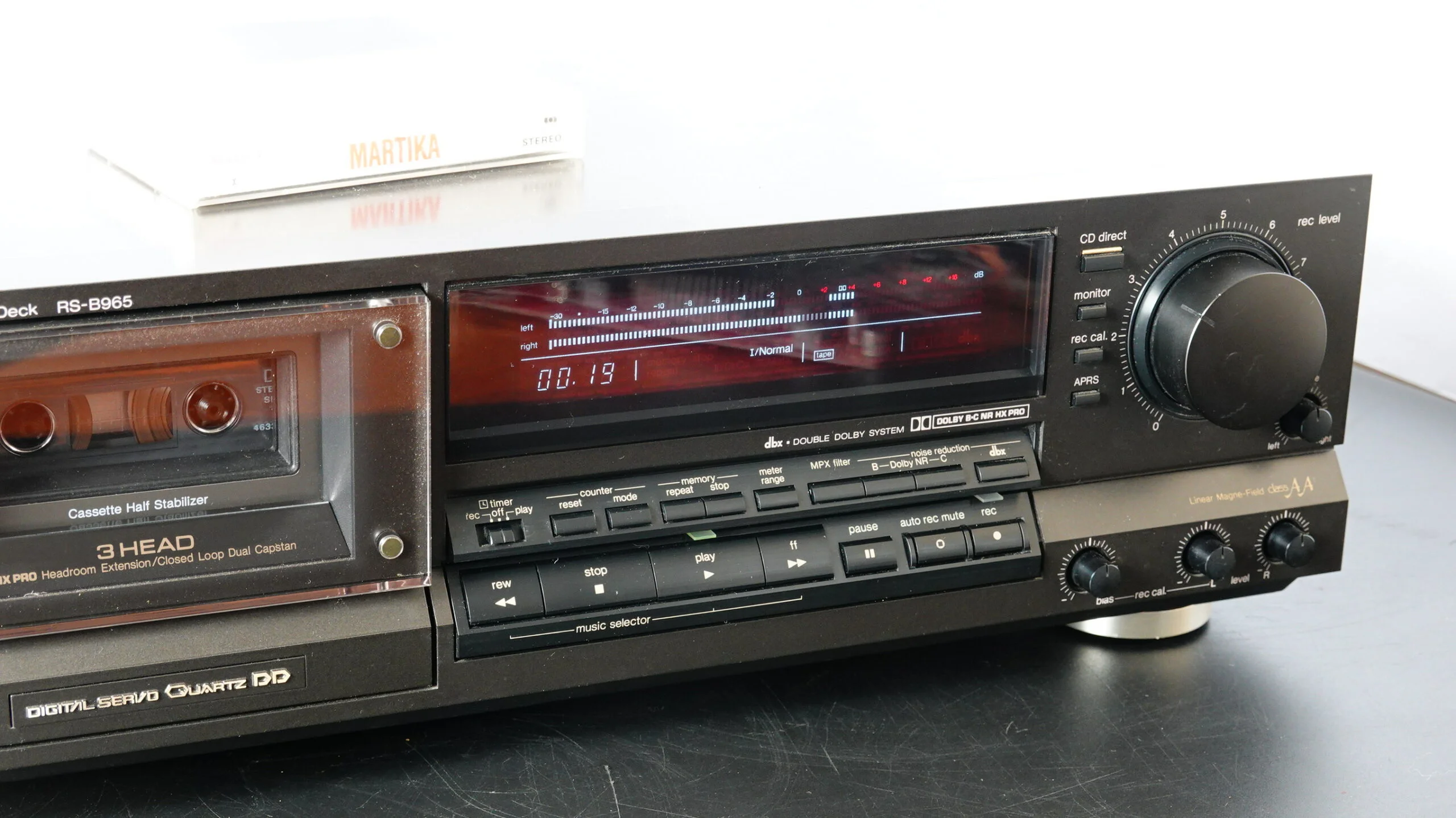 Technic RS-B965 Audiophile 3 Head Cassette Deck - Image 5