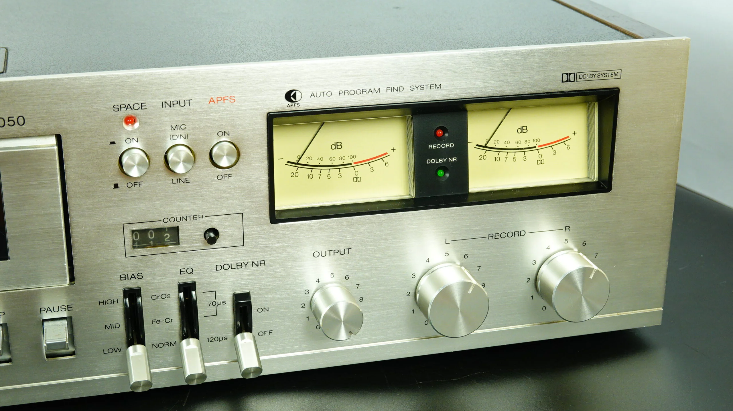 Sharp Optonica RT-2050 Cassette Deck (serviced) - Image 3