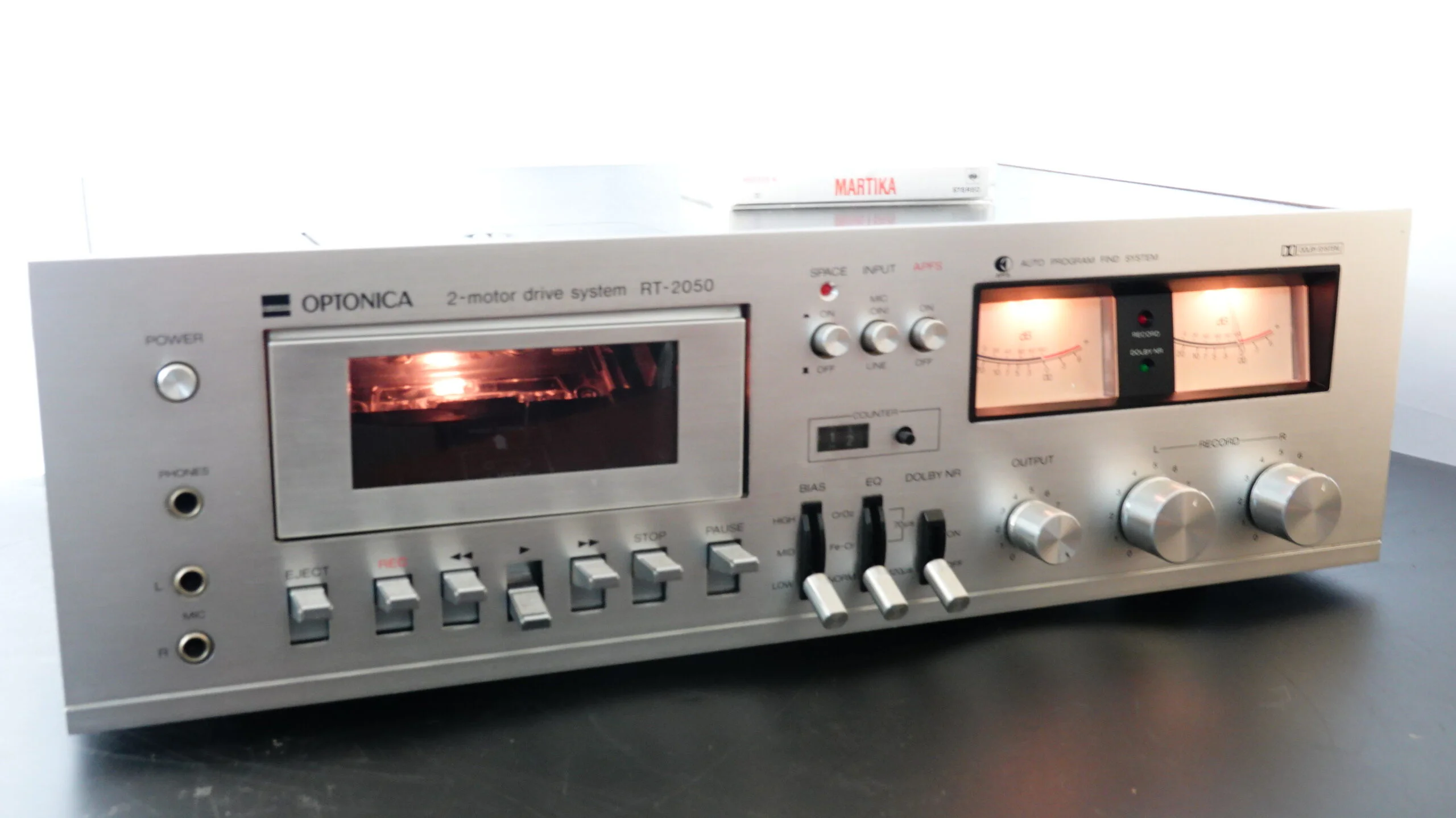 Sharp Optonica RT-2050 Cassette Deck (serviced) - Image 6