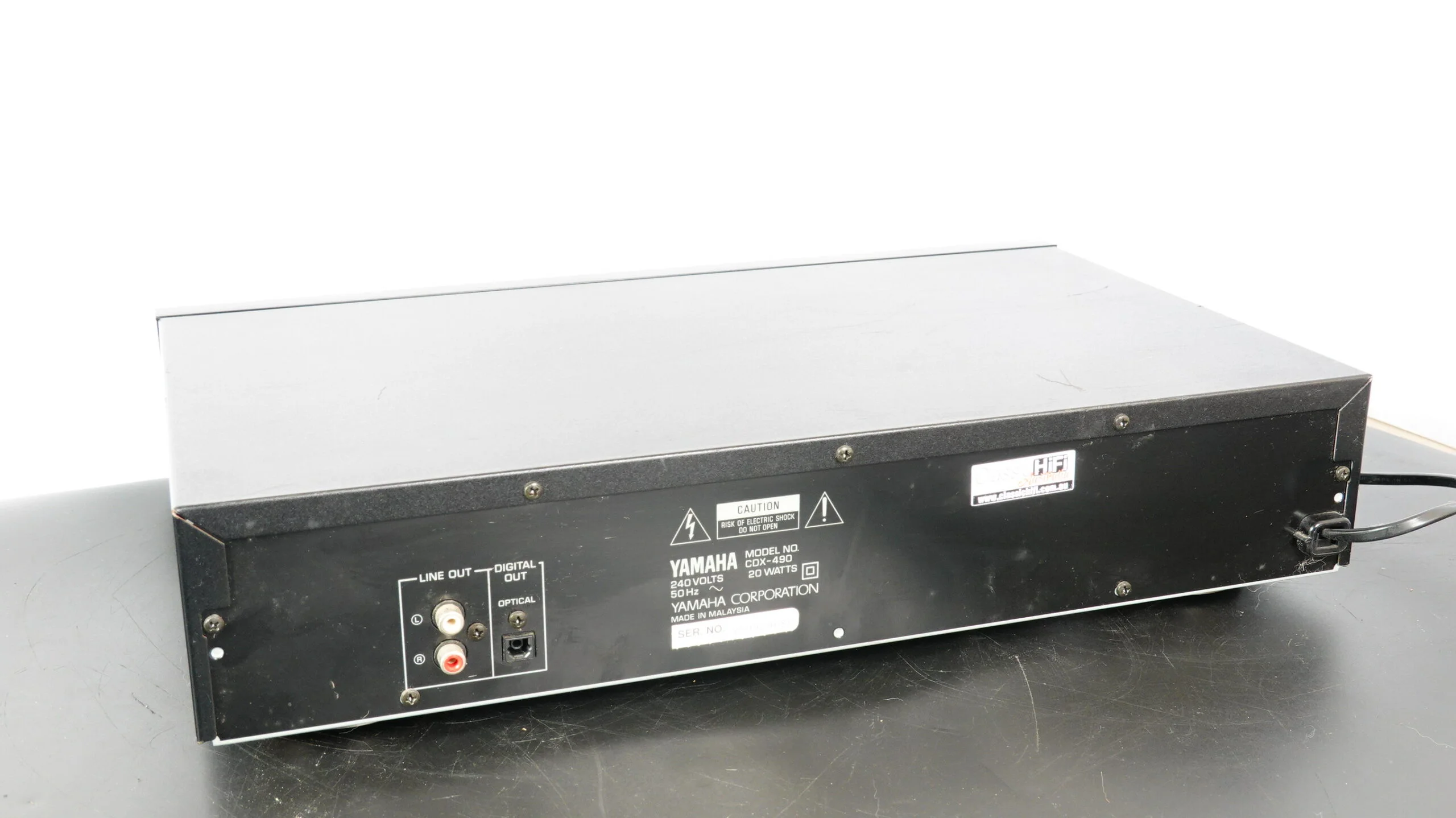 Yamaha CDX-490 CD Player | ステレオ工房 ポニー：YAMAHA_CDX-490_012