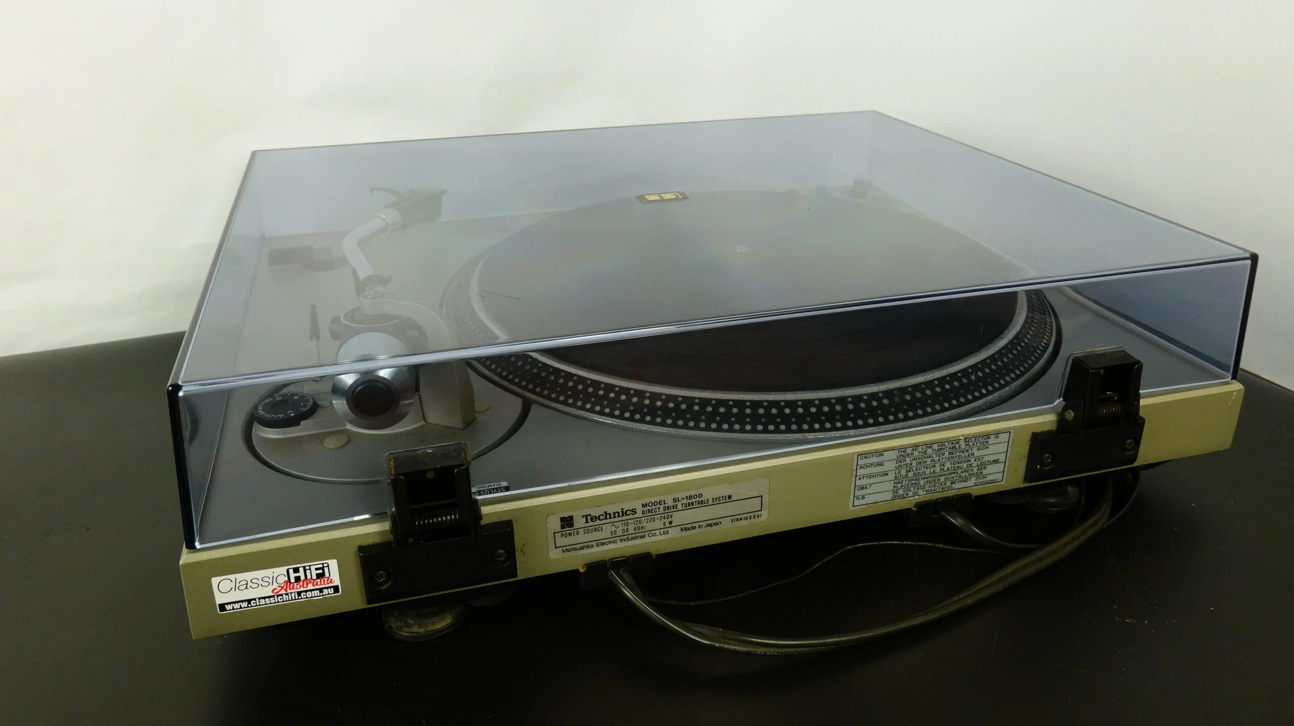 Technics SL-1800 - Image 8