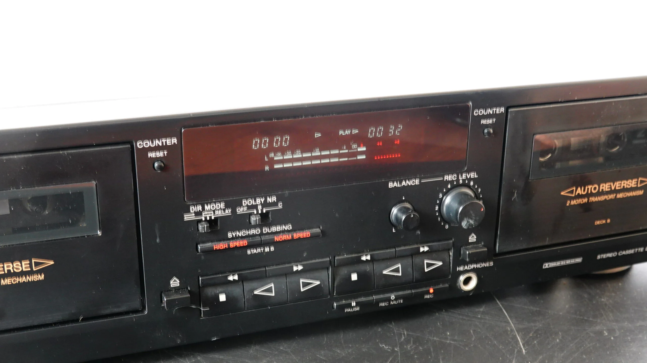 SONY TC-WR590 Double Cassette Deck (serviced) - Image 3