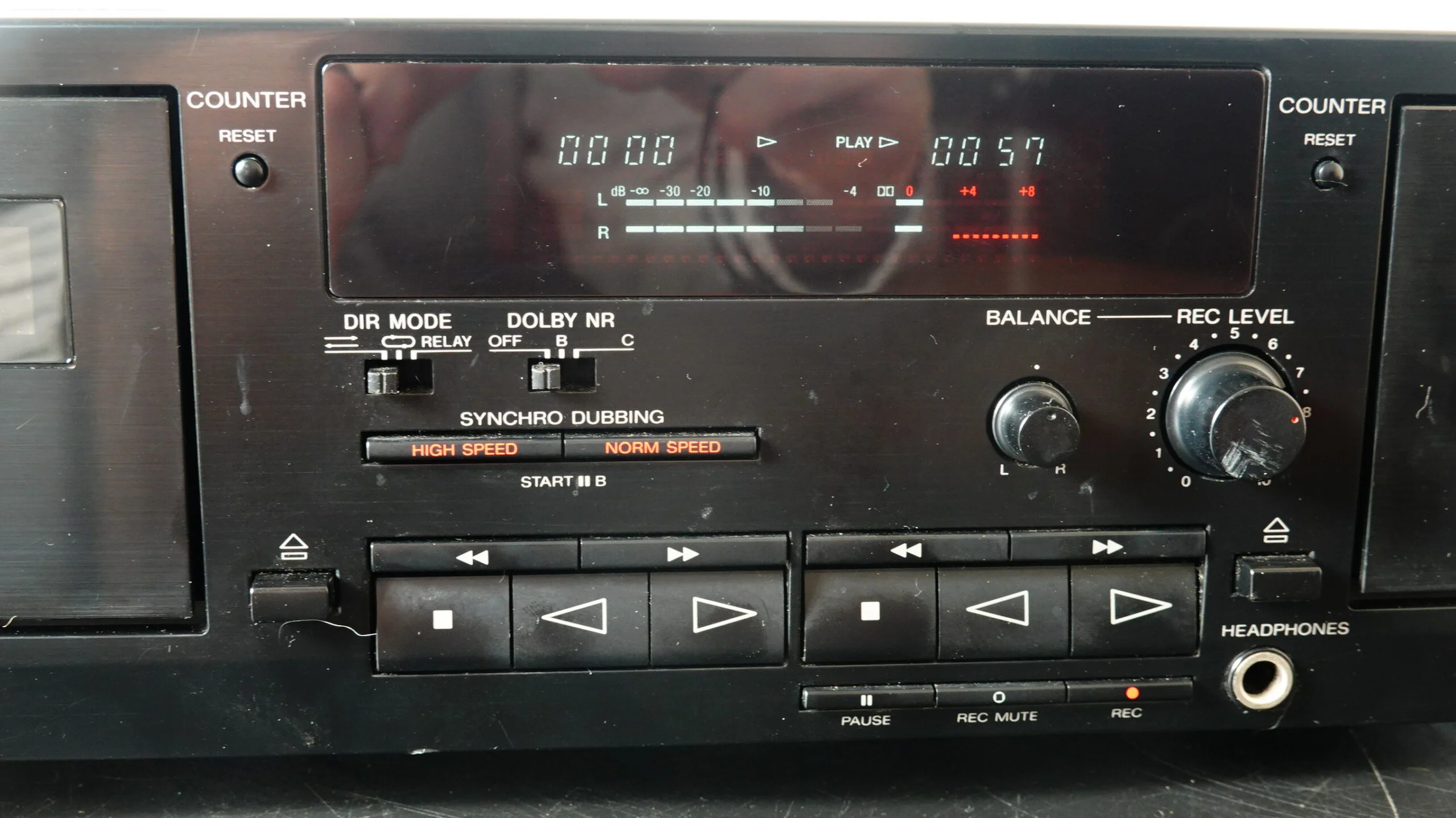 SONY TC-WR590 Double Cassette Deck (serviced) - Image 4