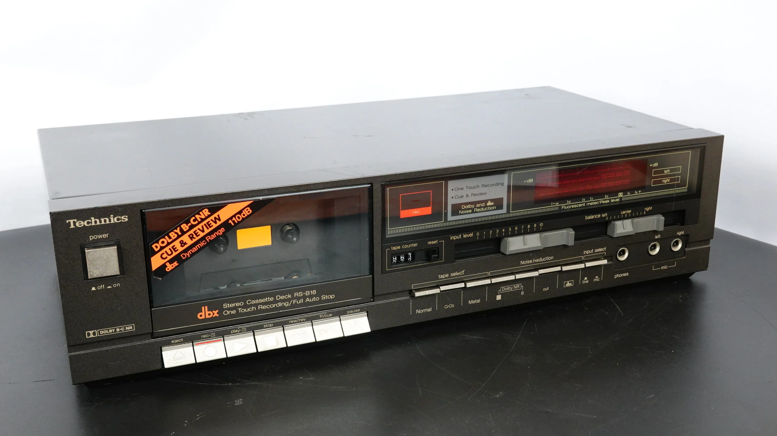 Technics RS-B18 Cassette Deck (serviced)