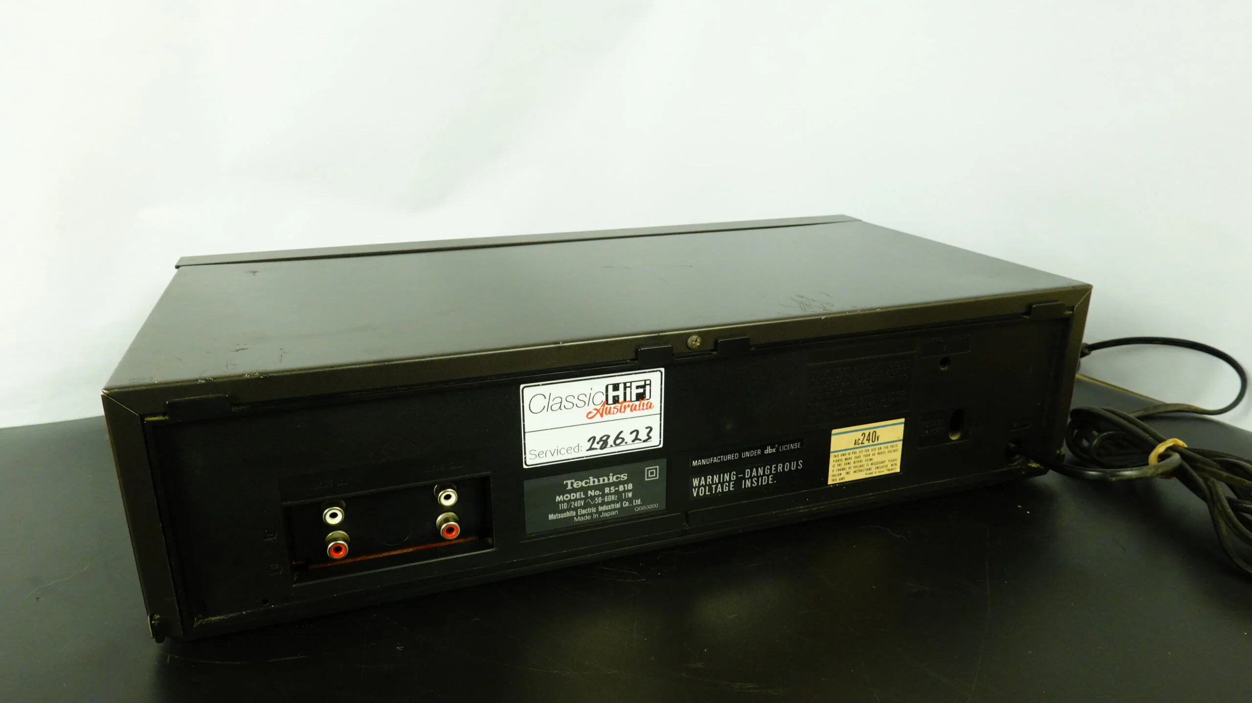 Technics RS-B18 Cassette Deck (serviced) - Image 5