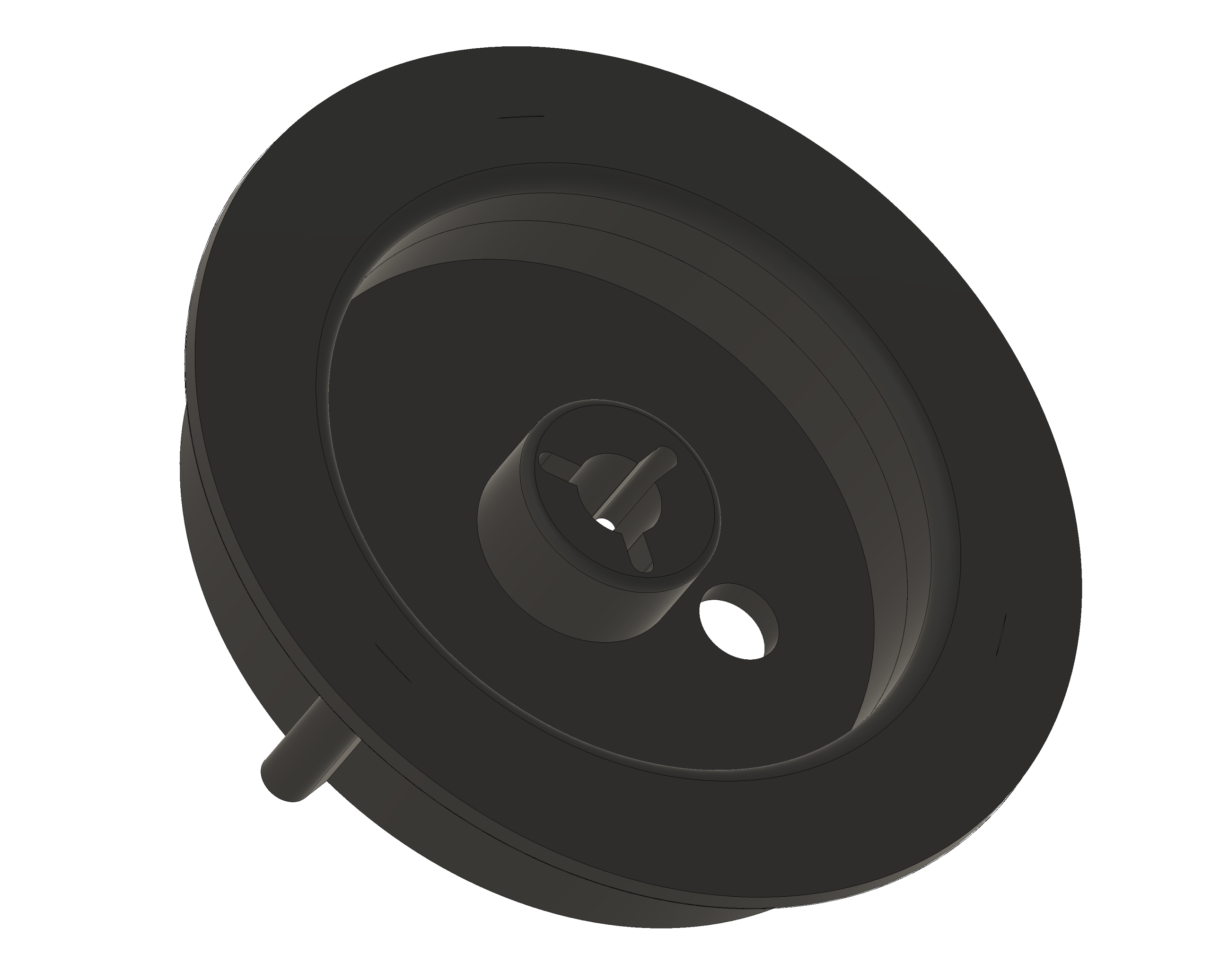 TEAC / AKAI NAB HUB Adapters 1/2" Size (black) - Image 3