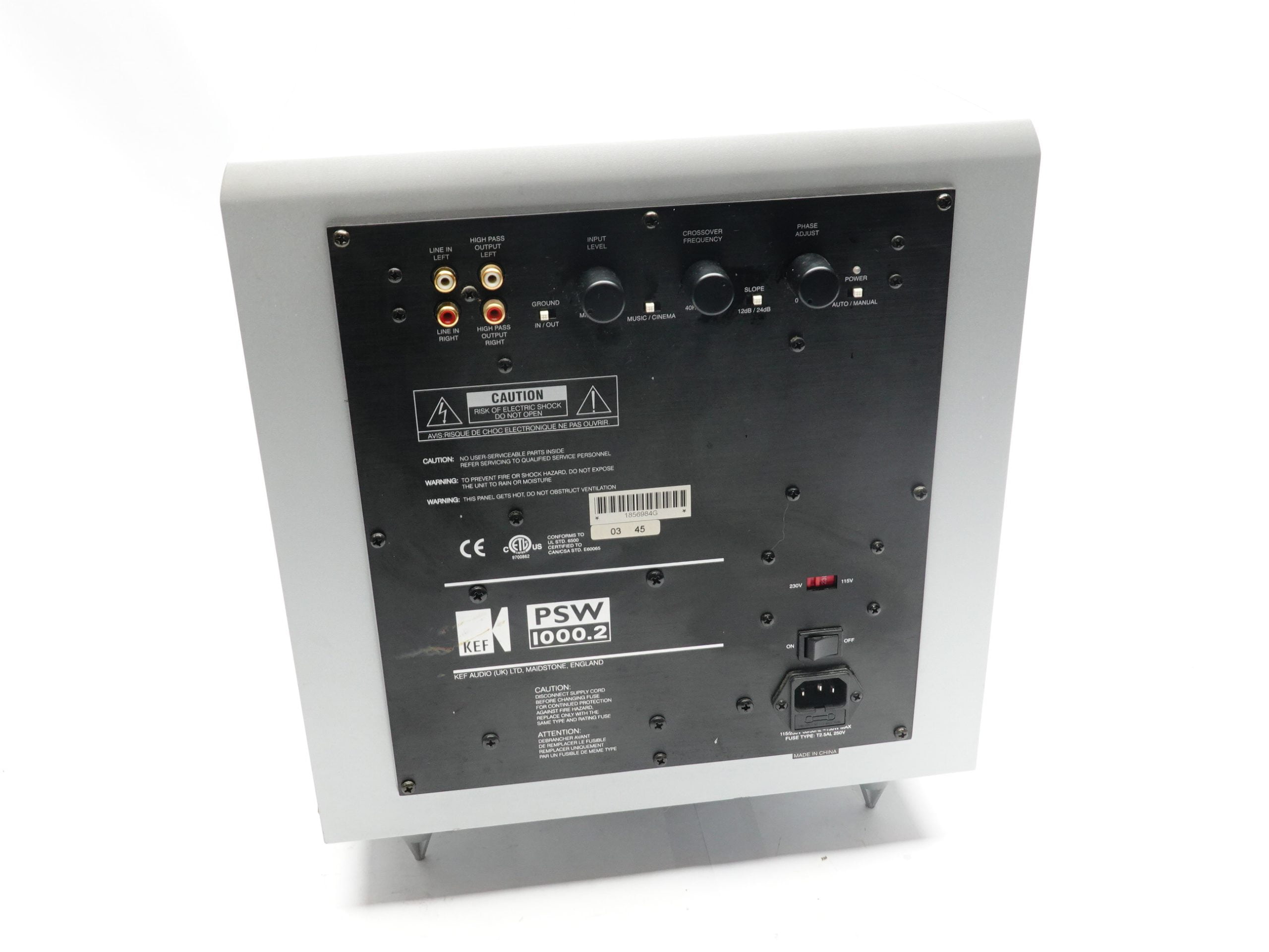 KEF PSW 1000.2 Subwoofer Classic