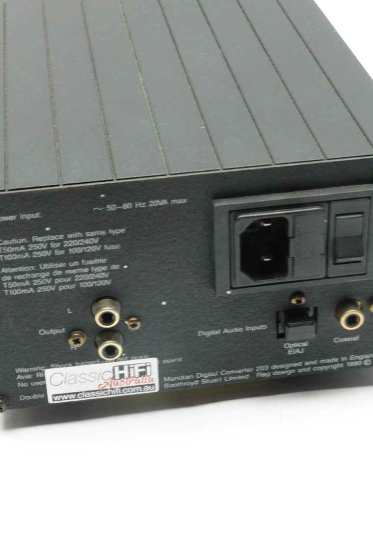 Meridian 200 & 203 CD Transport and DAC - Image 11