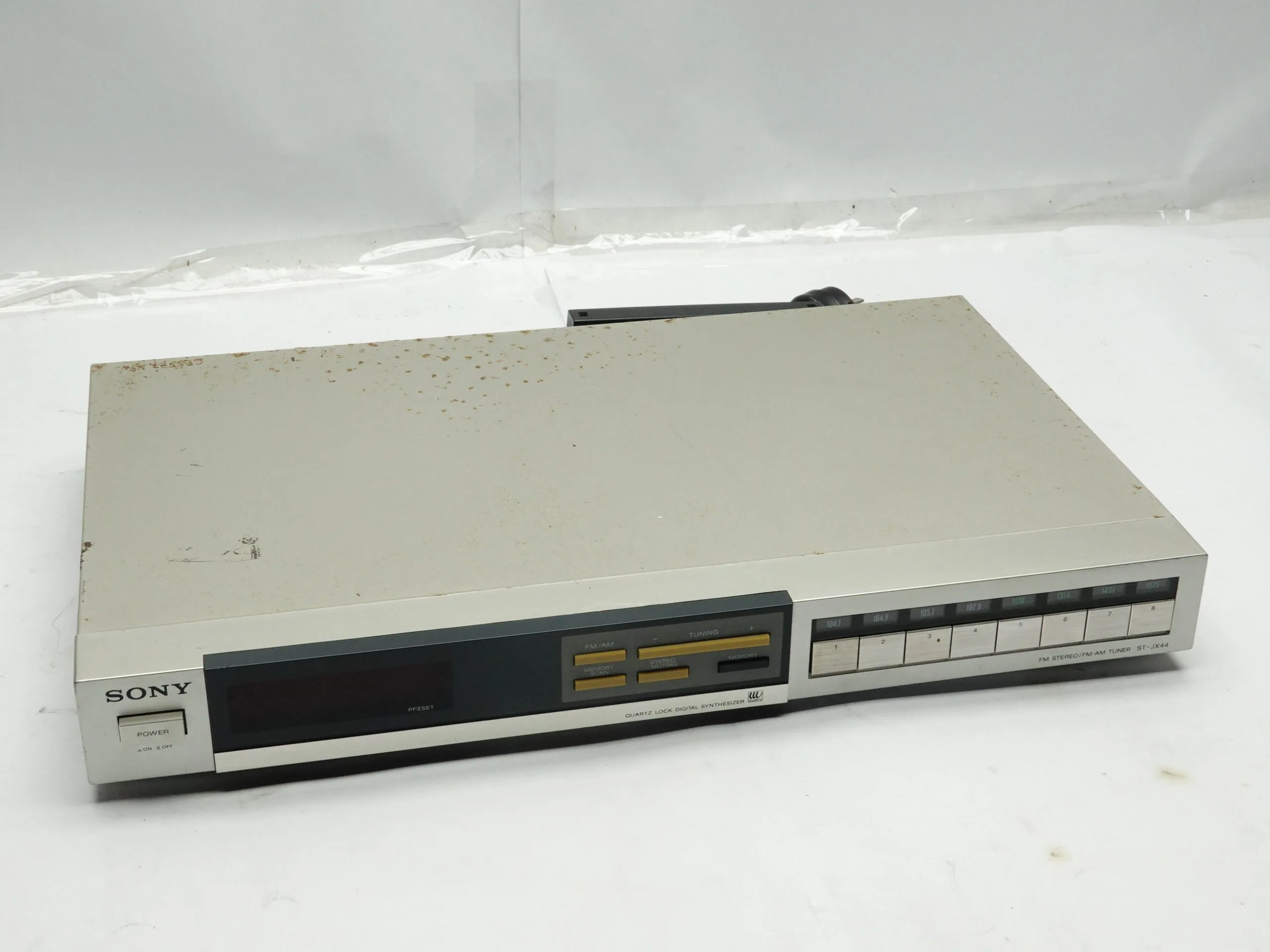ソニー　FM/AMチューナーST-JX4 ST-JX4 SONY - 中古オーディオ 高価買取・販売 ハイファイ堂