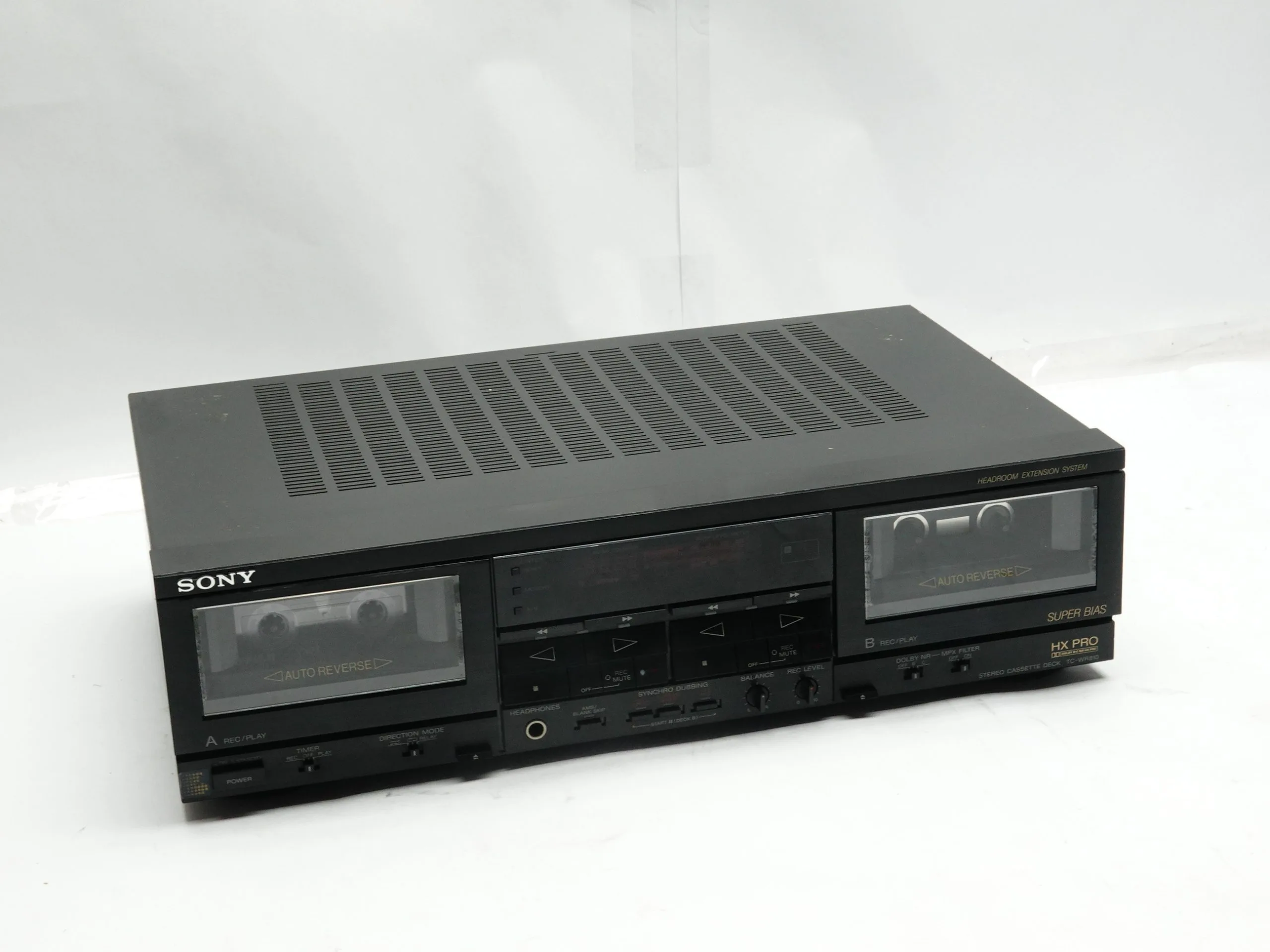SONY TC-WR810 Double Cassette Deck
