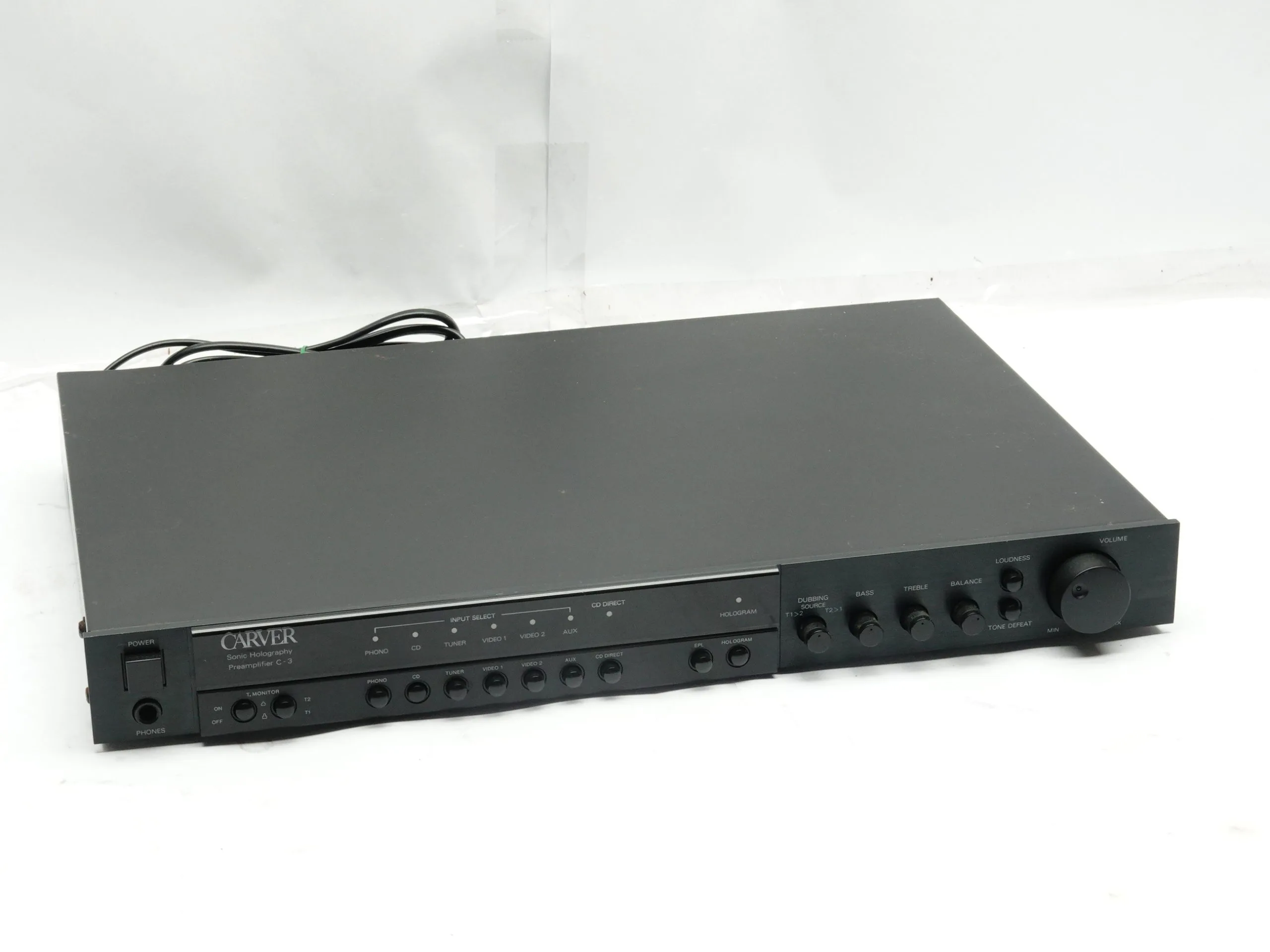 Carver C-3 Holographic Preamplifier