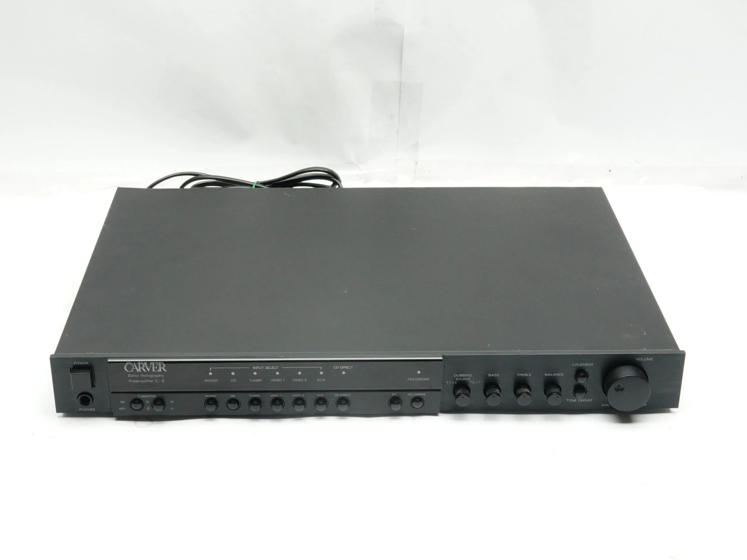 Carver C-3 Holographic Preamplifier - Image 2