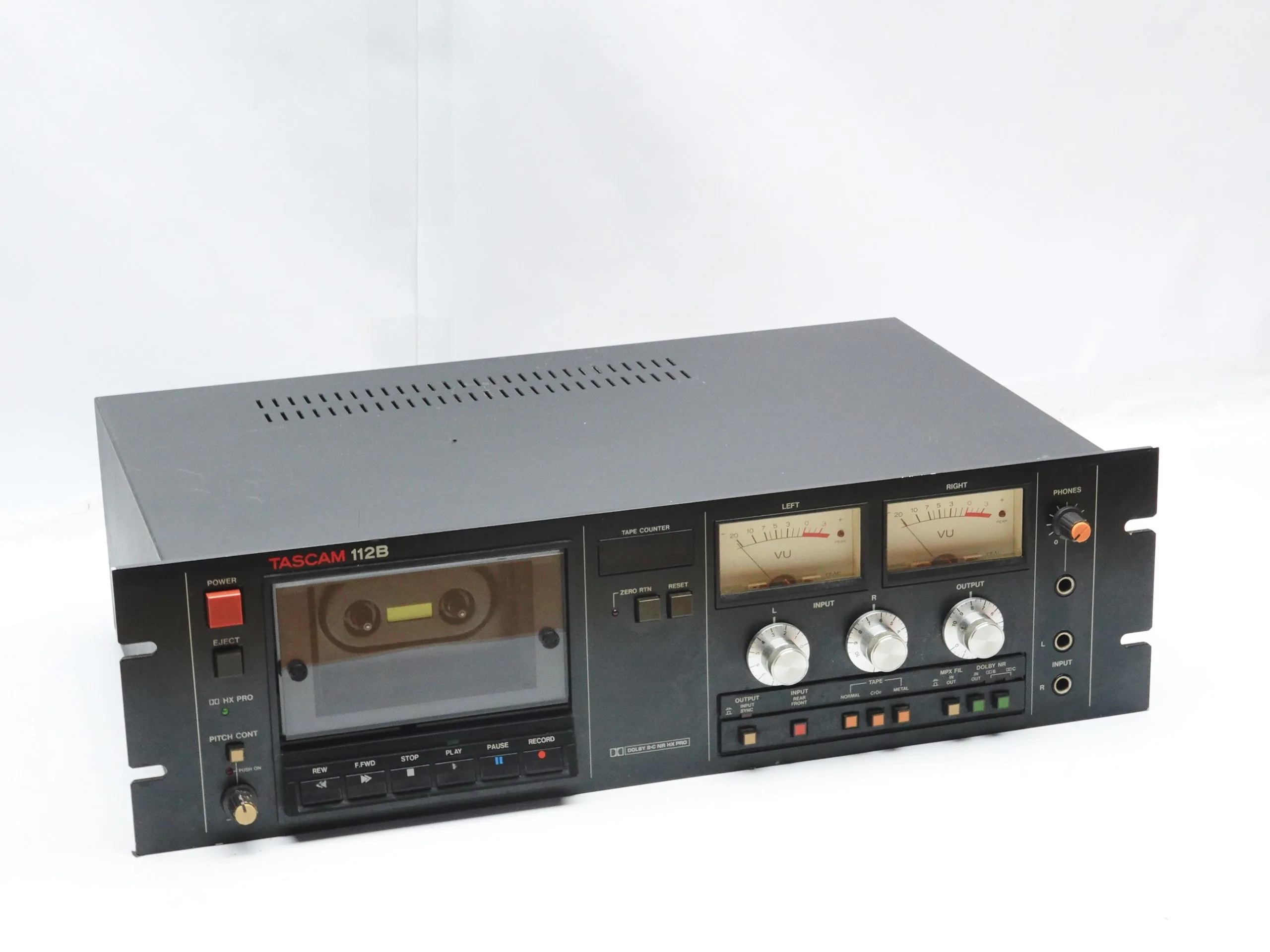 Tascam 112B Audiophile Cassette Deck – Classic HiFi.com.au