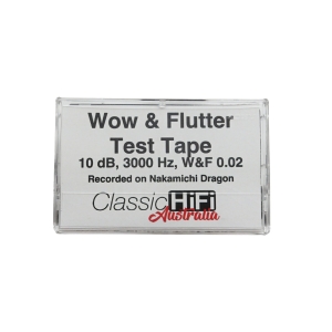 Wow & Flutter Test / Speed Adjustment Tape 3kHz