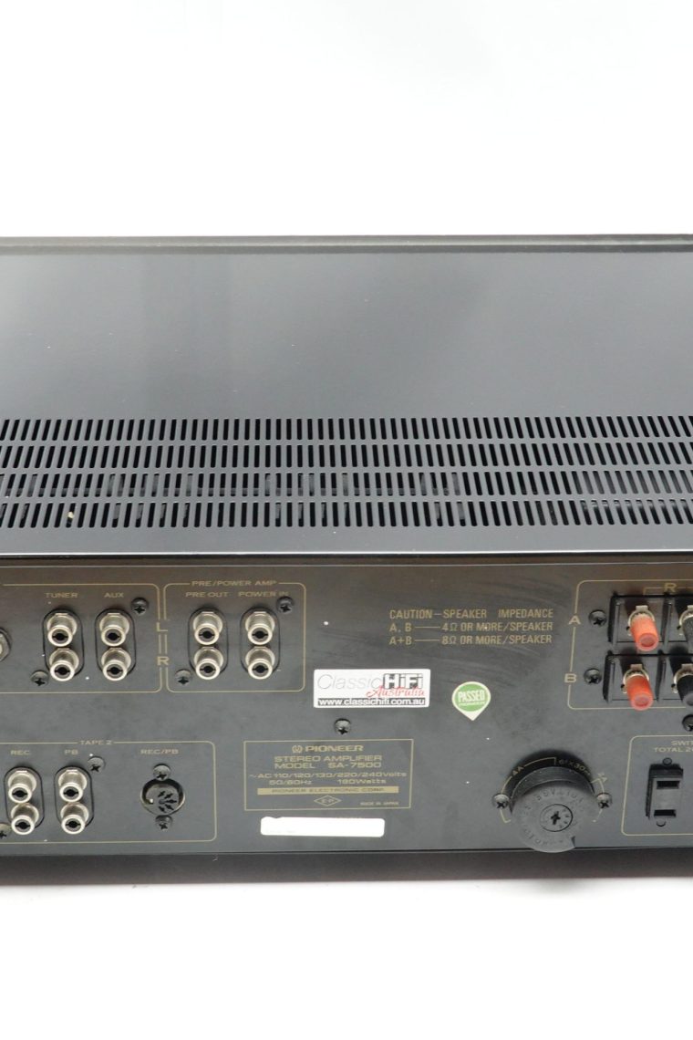 Pioneer SA-7500 Amplifier - Image 6
