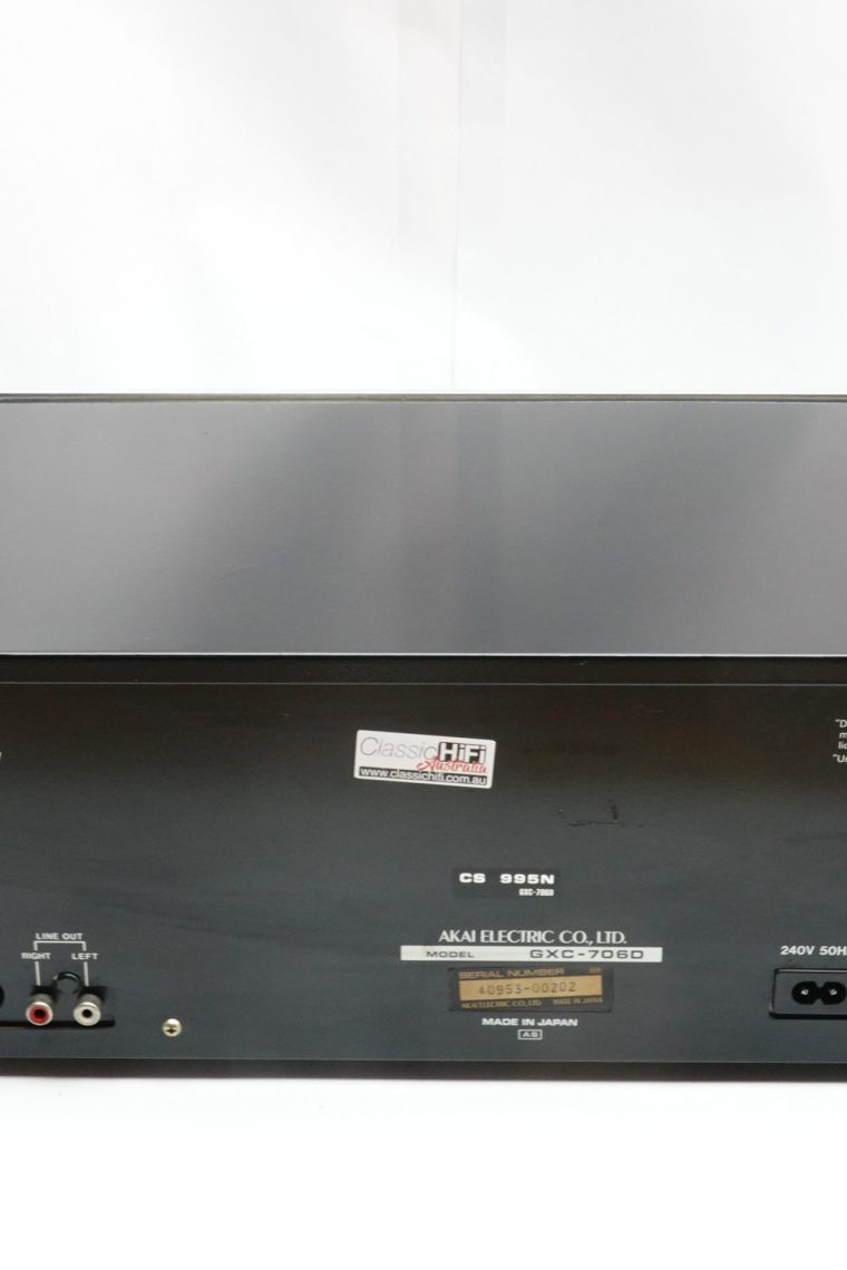 AKAI GXC-706D Cassette Deck - Image 6