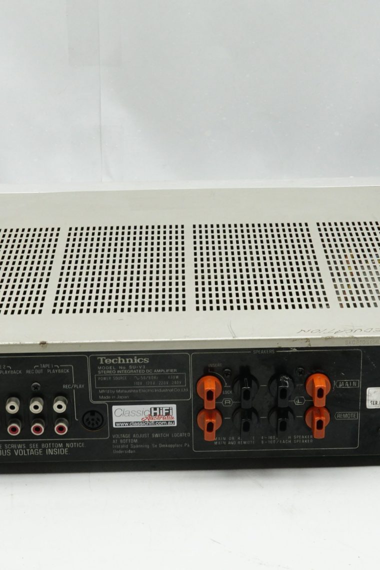 Technics SU-V3 Amplifier - Image 5