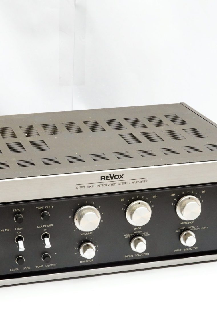 ReVox B750 MkII Audiophile Amplifier