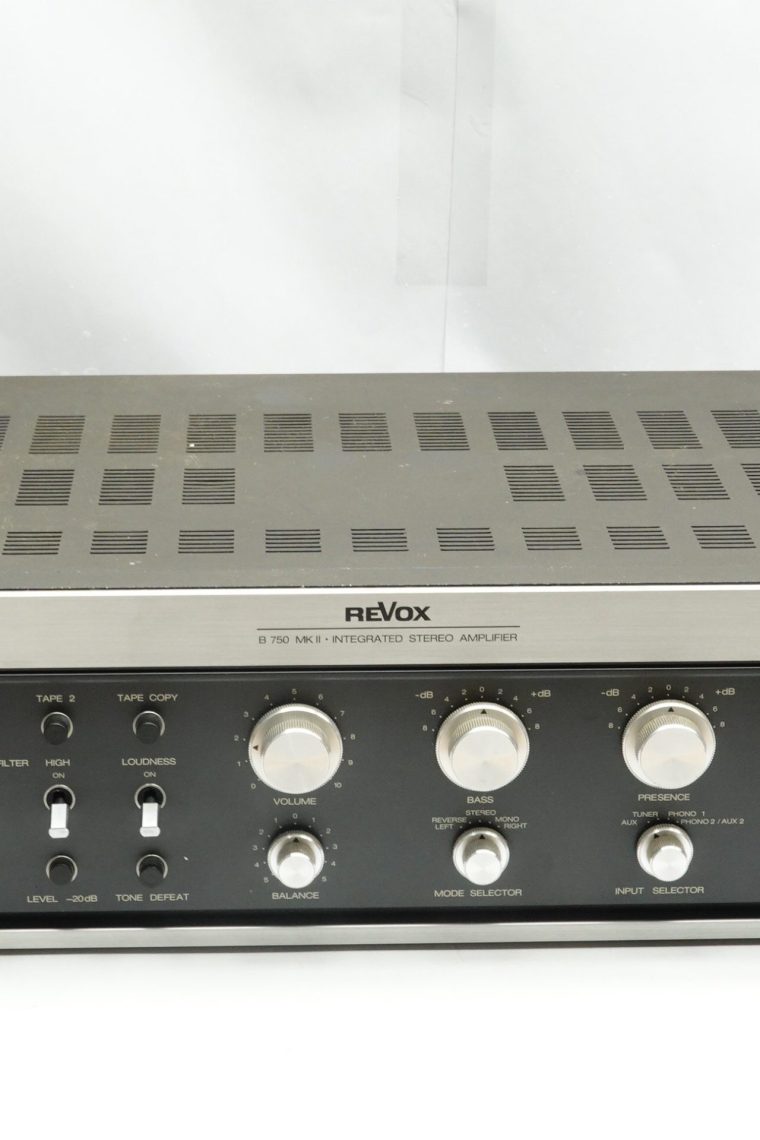 ReVox B750 MkII Audiophile Amplifier - Image 2