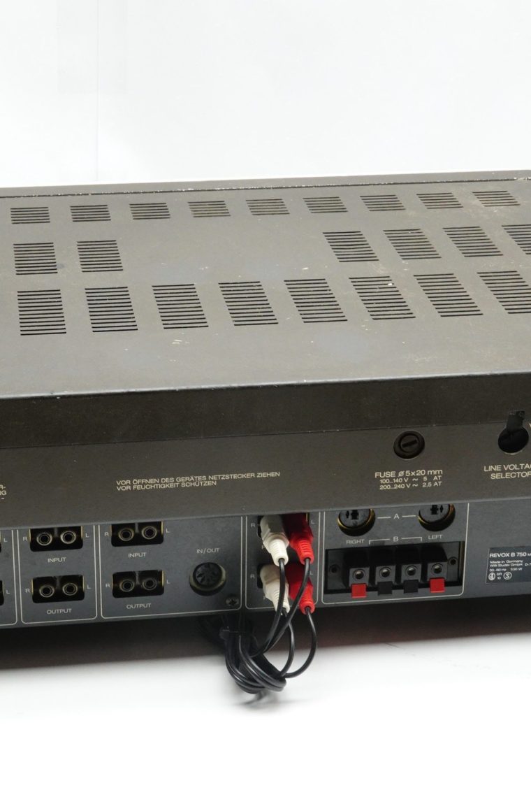 ReVox B750 MkII Audiophile Amplifier - Image 6