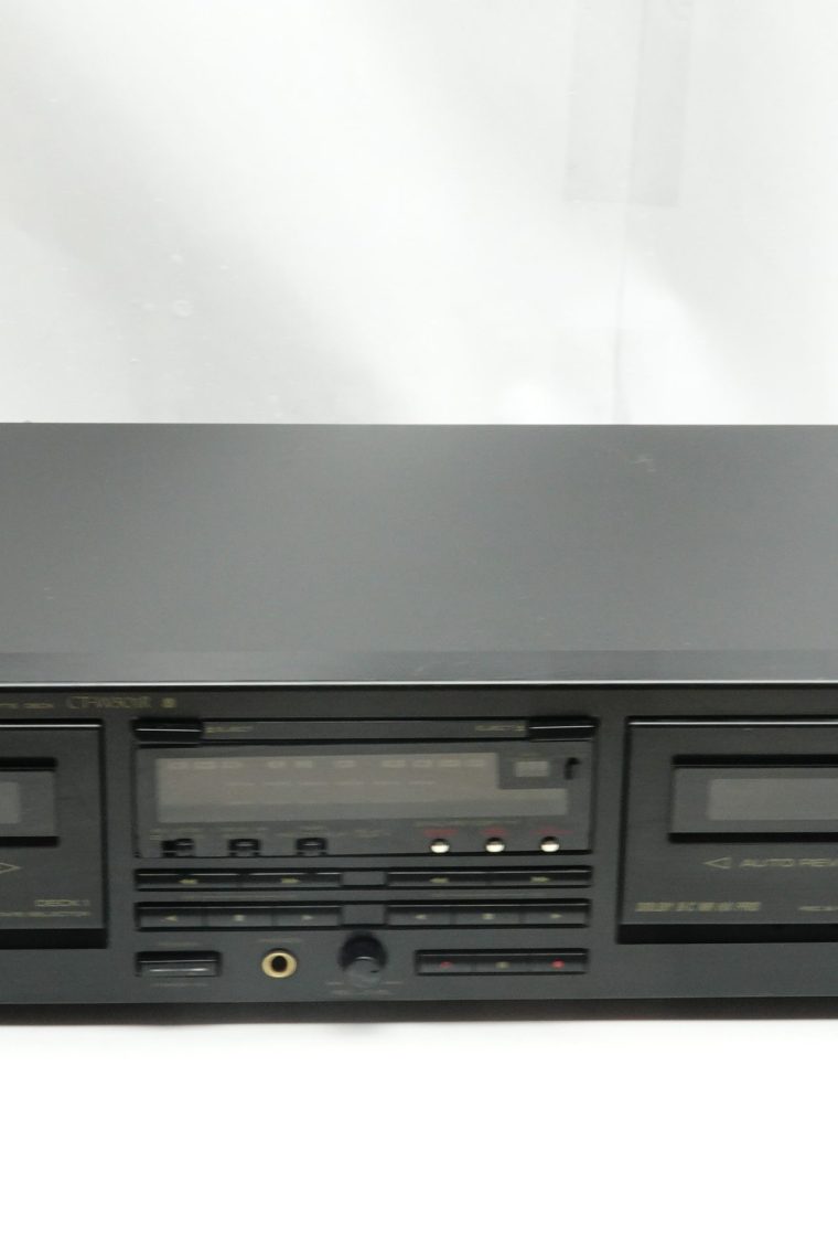 Pioneer CT-W501R Double Cassette Deck - Image 2