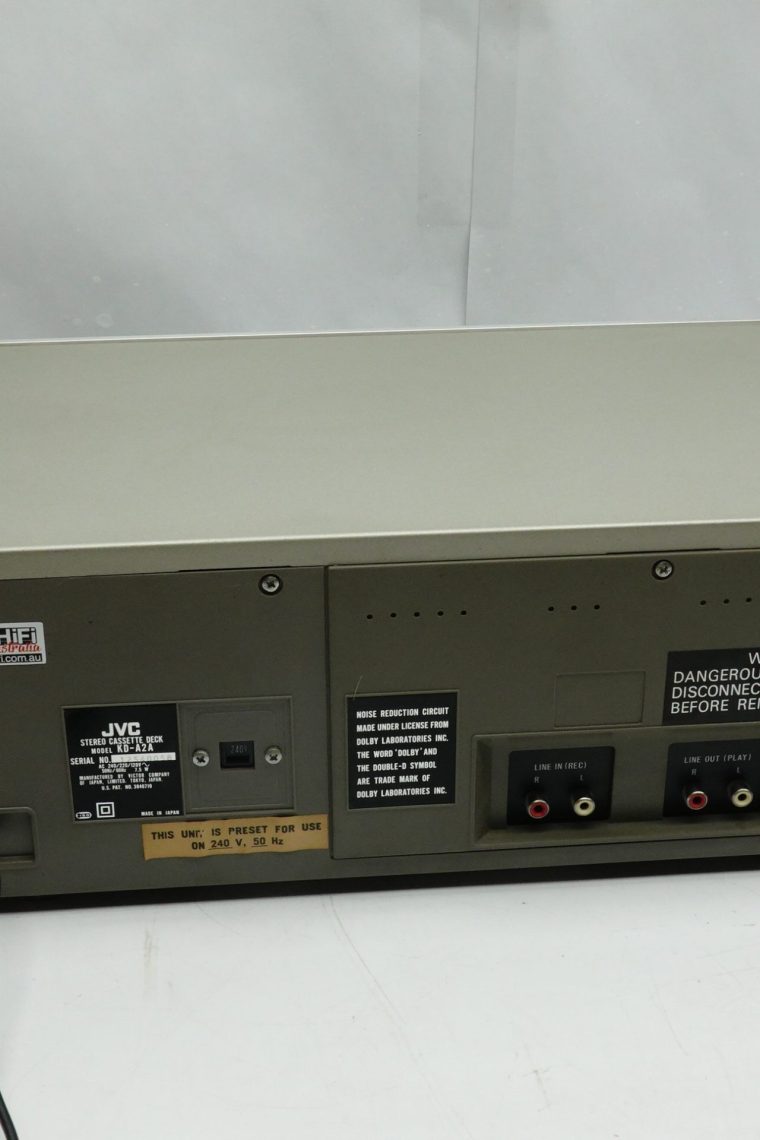 JVC KD-A2 Cassette Deck - Image 5