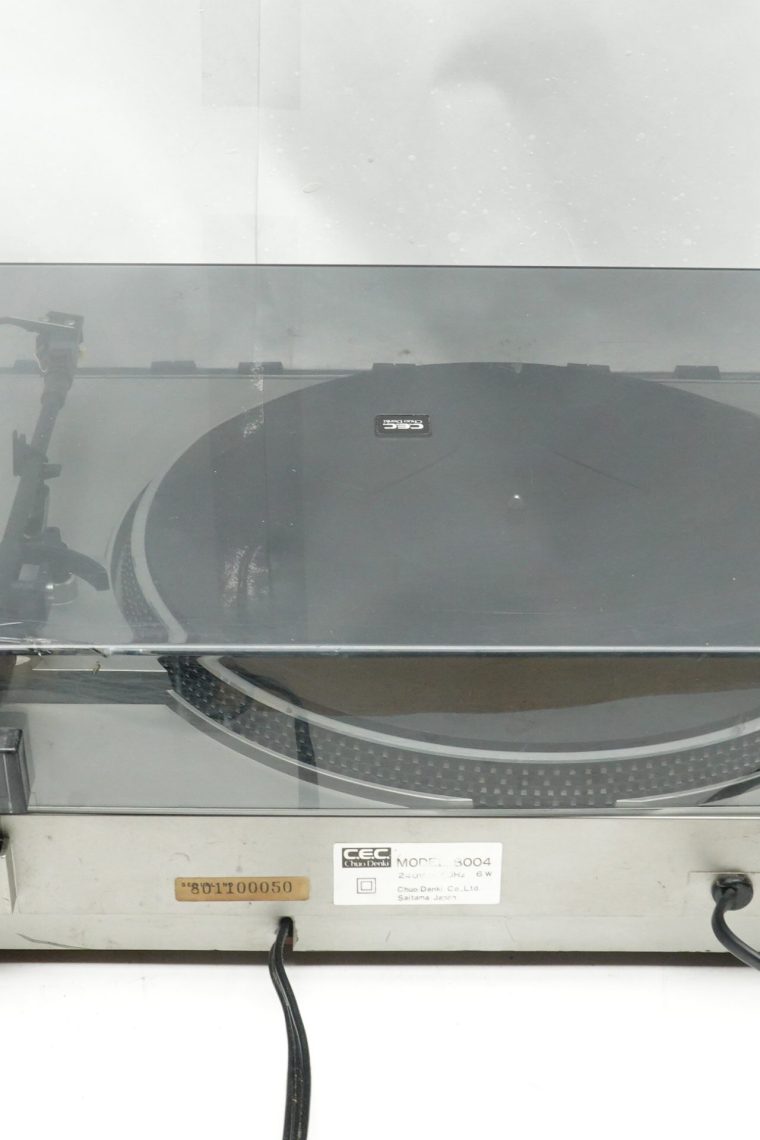 CEC Chou Denki 8004 Fully Automatic Direct Drive Turntable - Image 5
