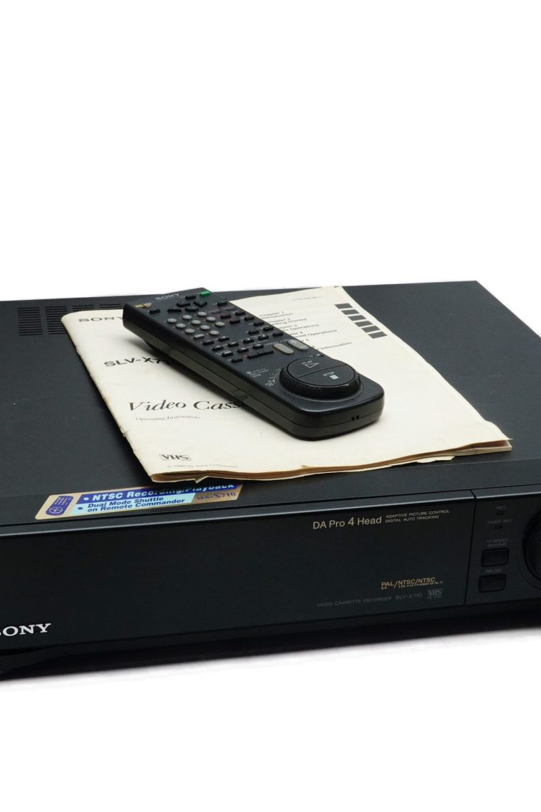 SONY DA Pro 4 Head VHS Recorder
