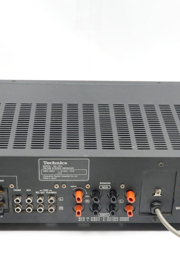 Technics SA-100 Amplifier - Image 3