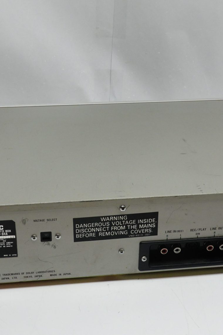 JVC KD-D4 Audiophile Cassette Deck - Image 5