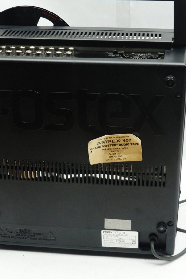 Fostex R8 - 8 Track 7" Reel to Reel Recorder - Image 6