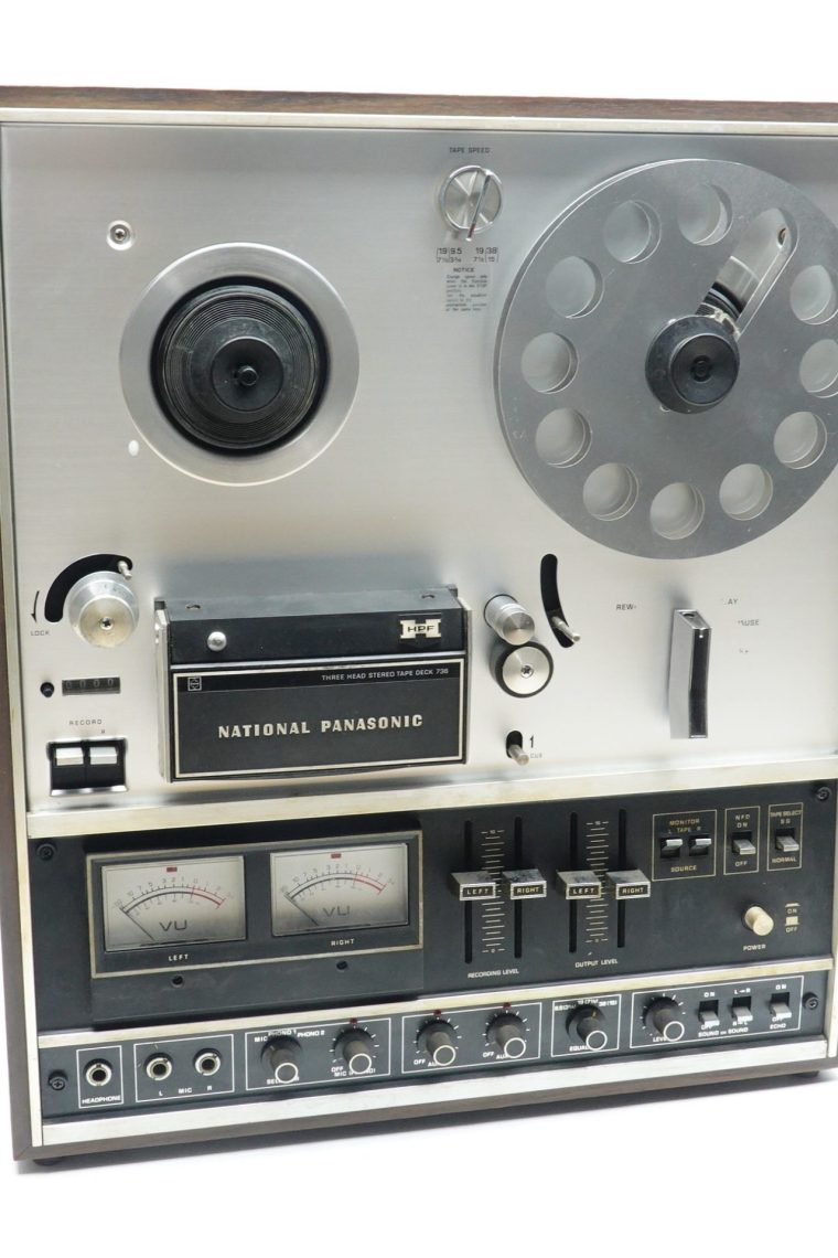 National Panasonic RS-736us Reel to Reel (15 IPS)