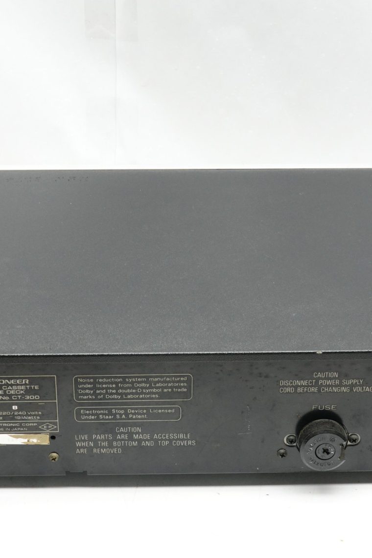 Pioneer Blueline CT-300 Cassette Deck - Image 4